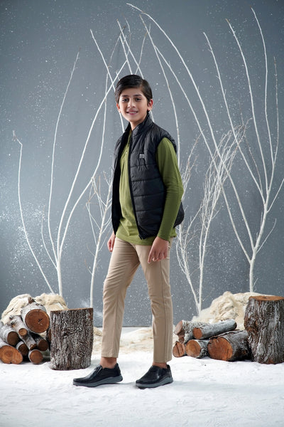 Boys  Sleevless Puffer Jacket