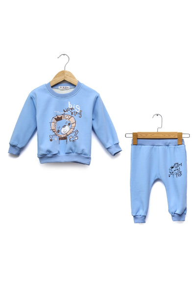 Boys 2PC Inner Velour Set