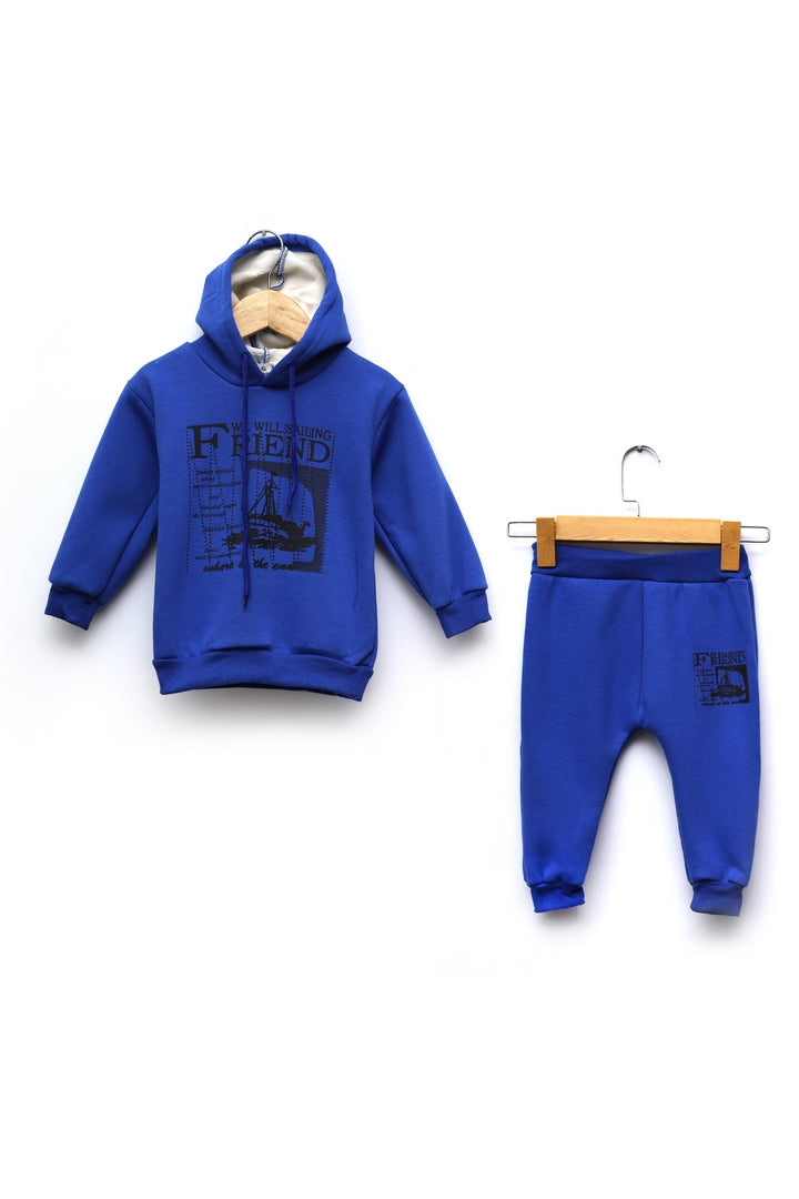 Boys 2PC Inner Velour Set