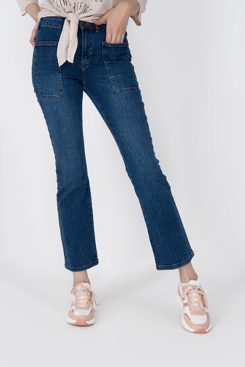 women Denim MID RISE BOOTCUT FIT