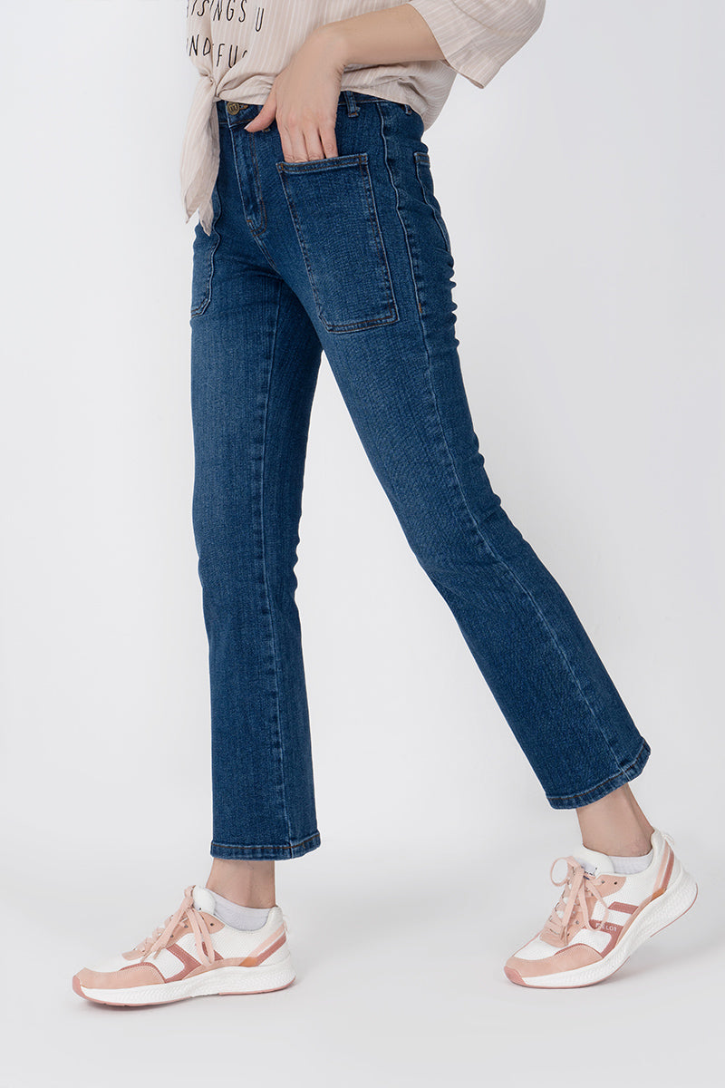 women Denim MID RISE BOOTCUT FIT